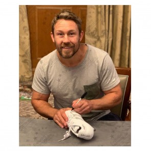 Jonny Wilkinson Signed Rugby Boot. Display Case