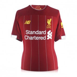 Jordan Henderson Signed Liverpool 2019-20 Football Shirt