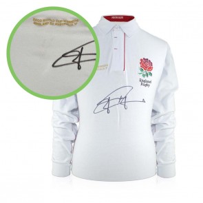 Jonny Wilkinson Signed England Rugby Shirt. Damaged C