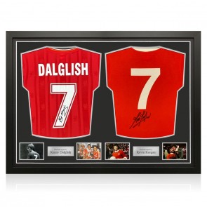 Kenny Dalglish And Kevin Keegan Back Signed Liverpool Football Shirts: 7. Dual Frame