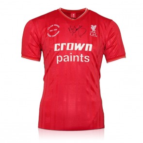 Kenny Dalglish Signed Liverpool 1985-86 Football Shirt