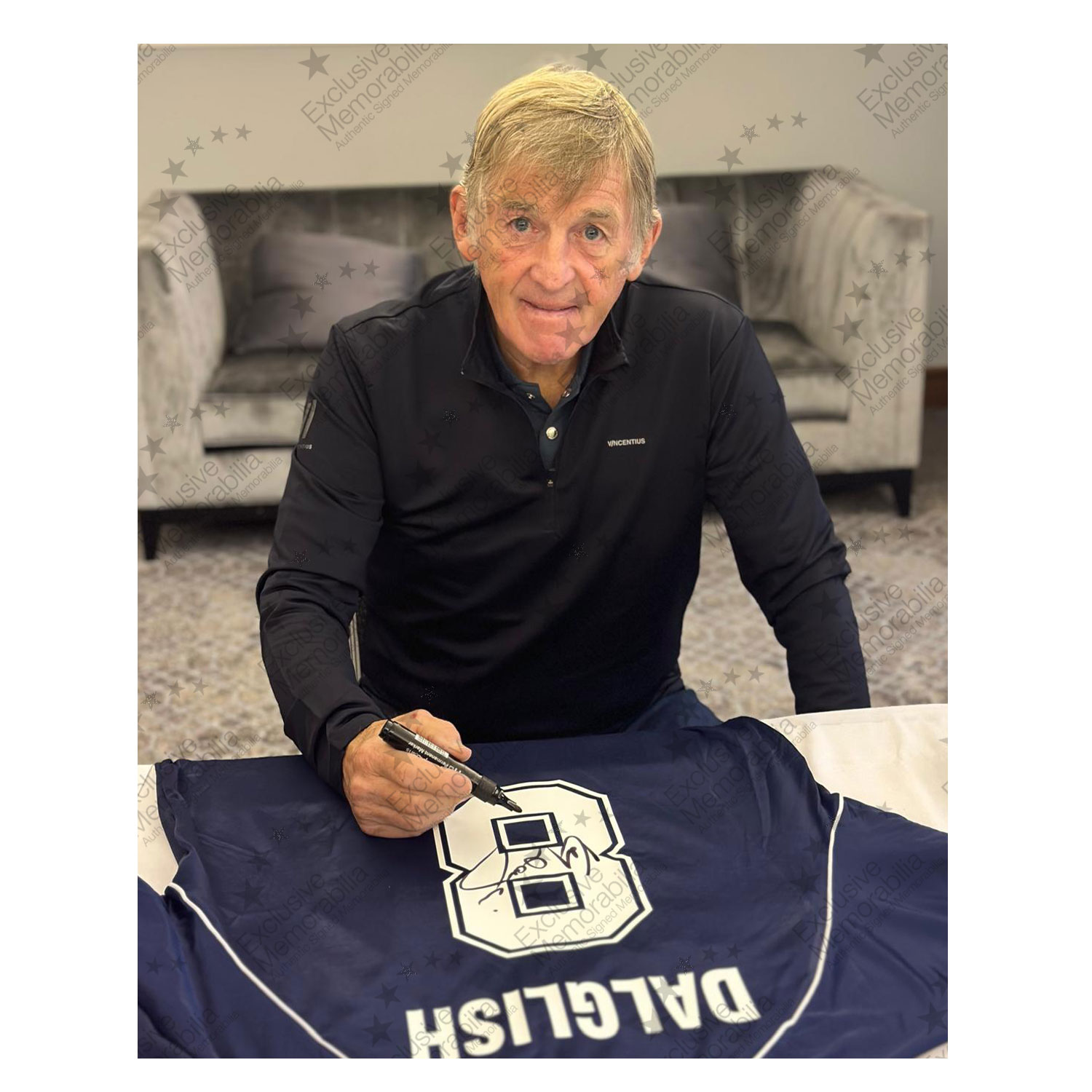 Sir Kenny Dalglish Signed Scotland 1982 Football Shirt 