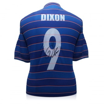 Kerry Dixon Signed 1984 Chelsea Shirt 