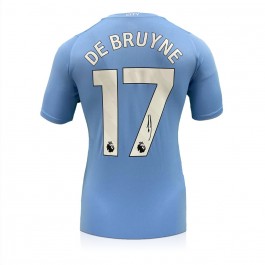 Kevin De Bruyne Signed Manchester City 2023-24 Football Shirt
