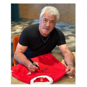 Kevin Keegan Front Signed Liverpool 1973 Football Shirt. Icon Frame