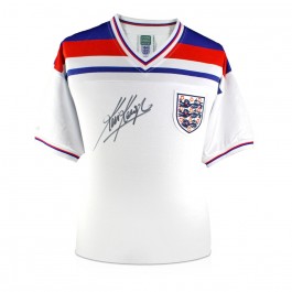 Kevin Keegan Signed 1982 England Shirt