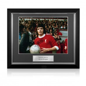 Kevin Keegan Signed Liverpool Photo. Deluxe Frame