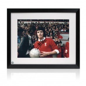 Kevin Keegan Signed Liverpool Football Photo. Framed