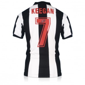 Kevin Keegan Signed Newcastle United 1984 Football Shirt