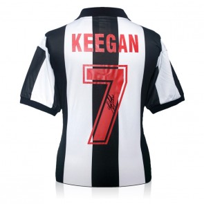 Kevin Keegan Signed Newcastle United 1984 Shirt