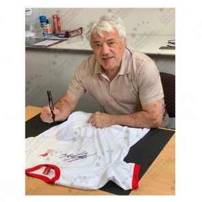 Kevin Keegan Signed Liverpool 1973 Away Shirt 