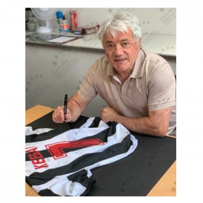 Kevin Keegan Signed Newcastle United 1984 Shirt. Superior Frame