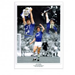 Kevin Ratcliffe Signed Everton Photo