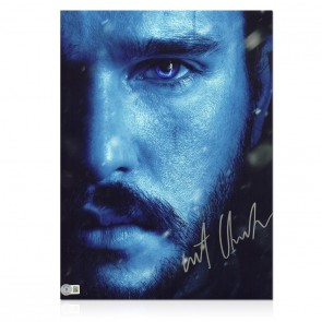 Kit Harington Signed Game Of Thrones Poster