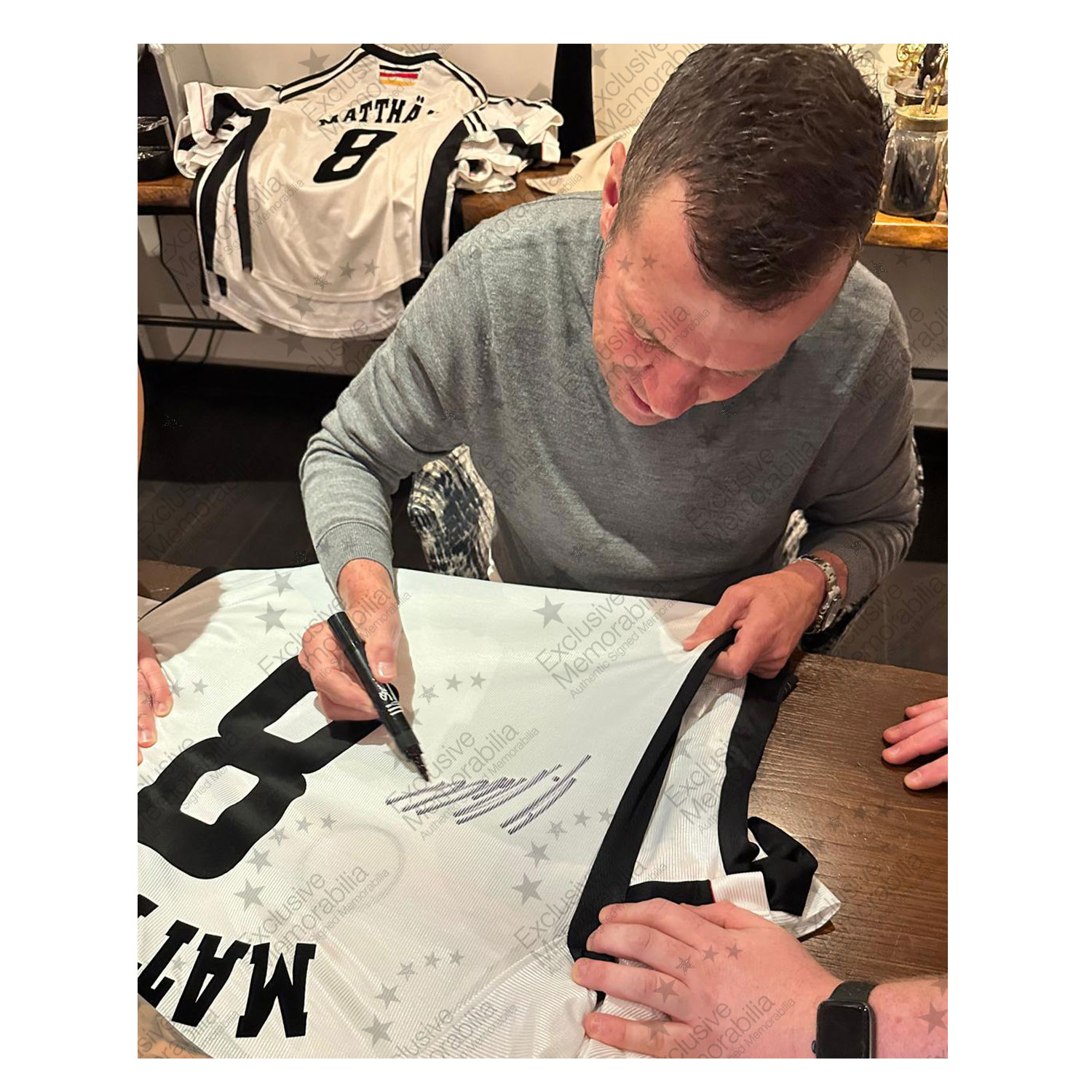 Lothar Matthäus Signed Original Germany 1998-00 Home Football Shirt