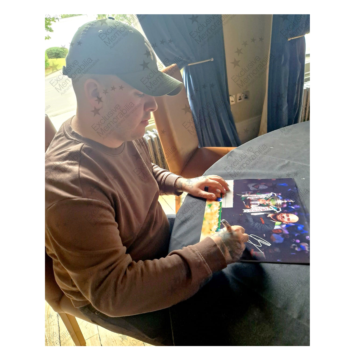 Luca Brecel Signed Snooker Bundle