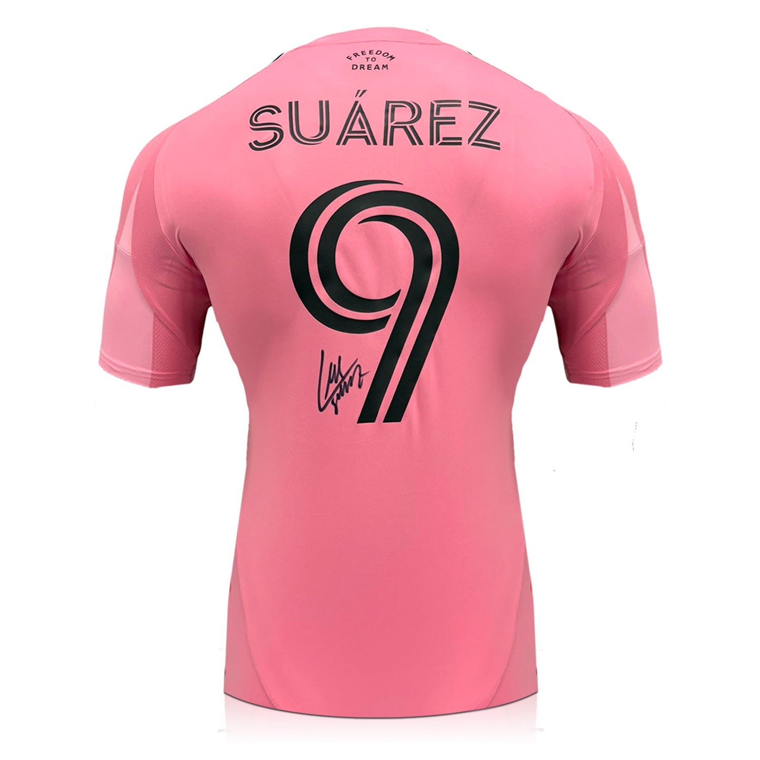 Luis Suarez Signed Inter Miami 2025-26 Home Football Shirt
