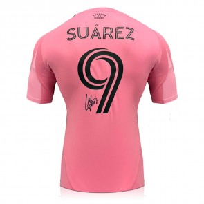 Luis Suarez Signed Inter Miami 2025-26 Home Football Shirt