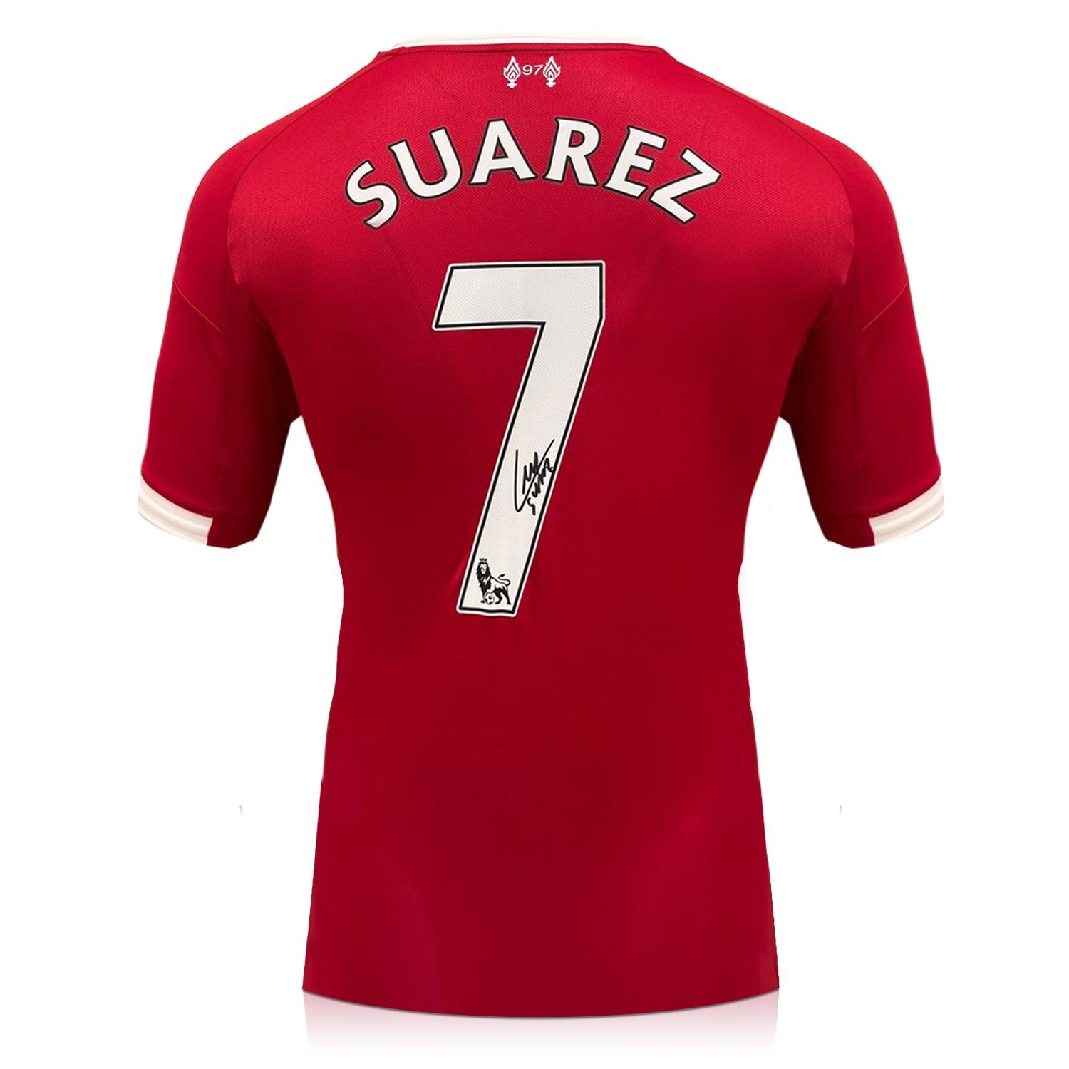 Luis Suarez Signed Liverpool 2025-26 Football Shirt