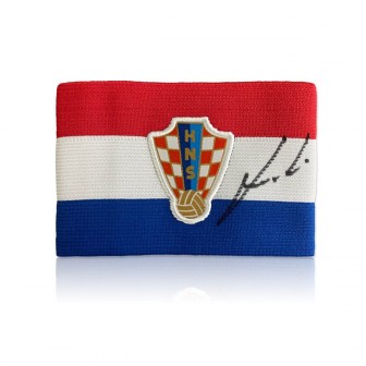 Luka Modric Signed Croatia Captains Armband