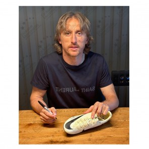 Luka Modric Signed Mercurial Football Boot