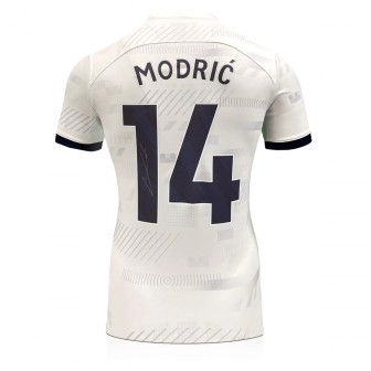 Luka Modric Signed Tottenham Hotspur Football Shirt