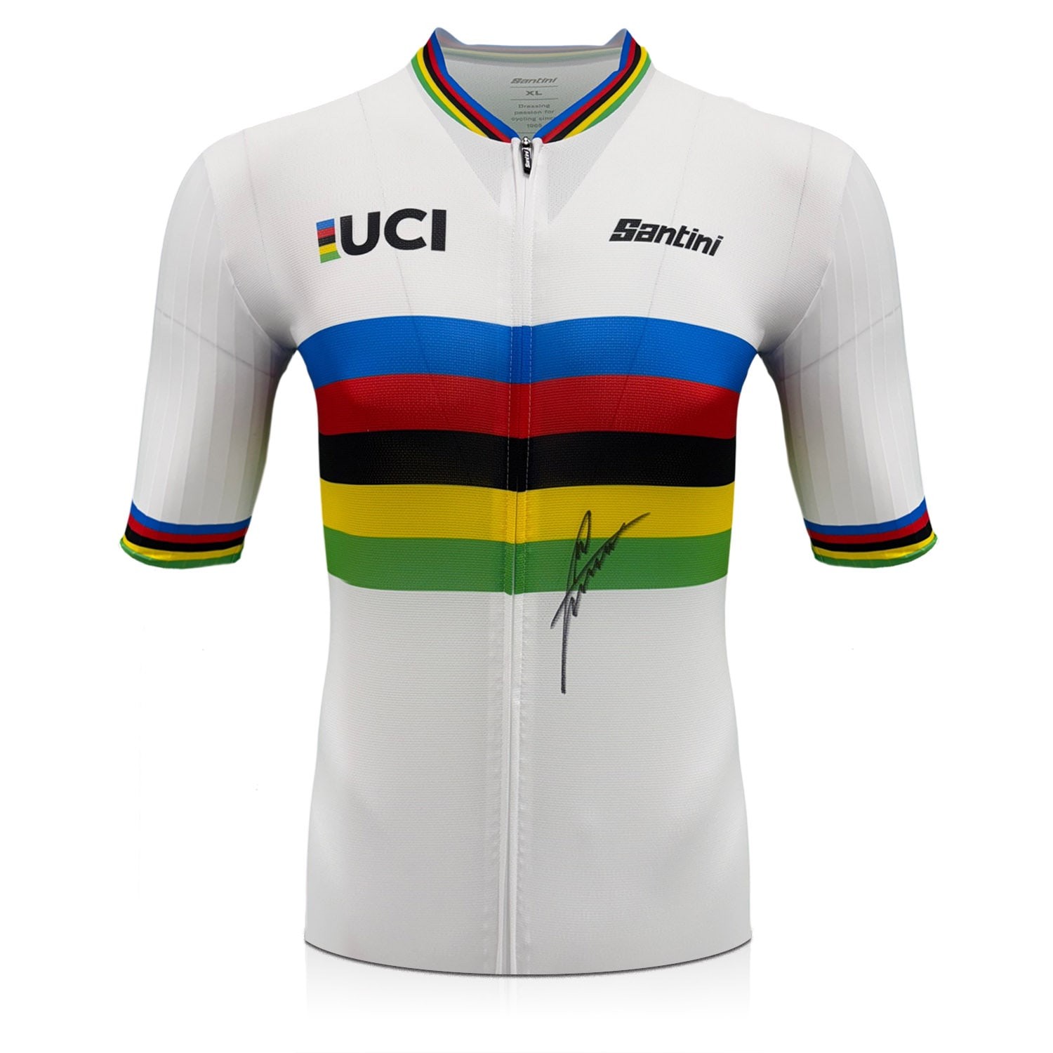 Sir Mark Cavendish Signed 2025 UCI World Championship Jersey