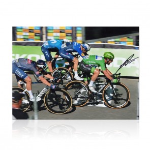 Mark Cavendish Signed Cycling Photo: 34th Stage Victory