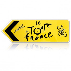 Mark Cavendish Signed Tour De France Metal Sign