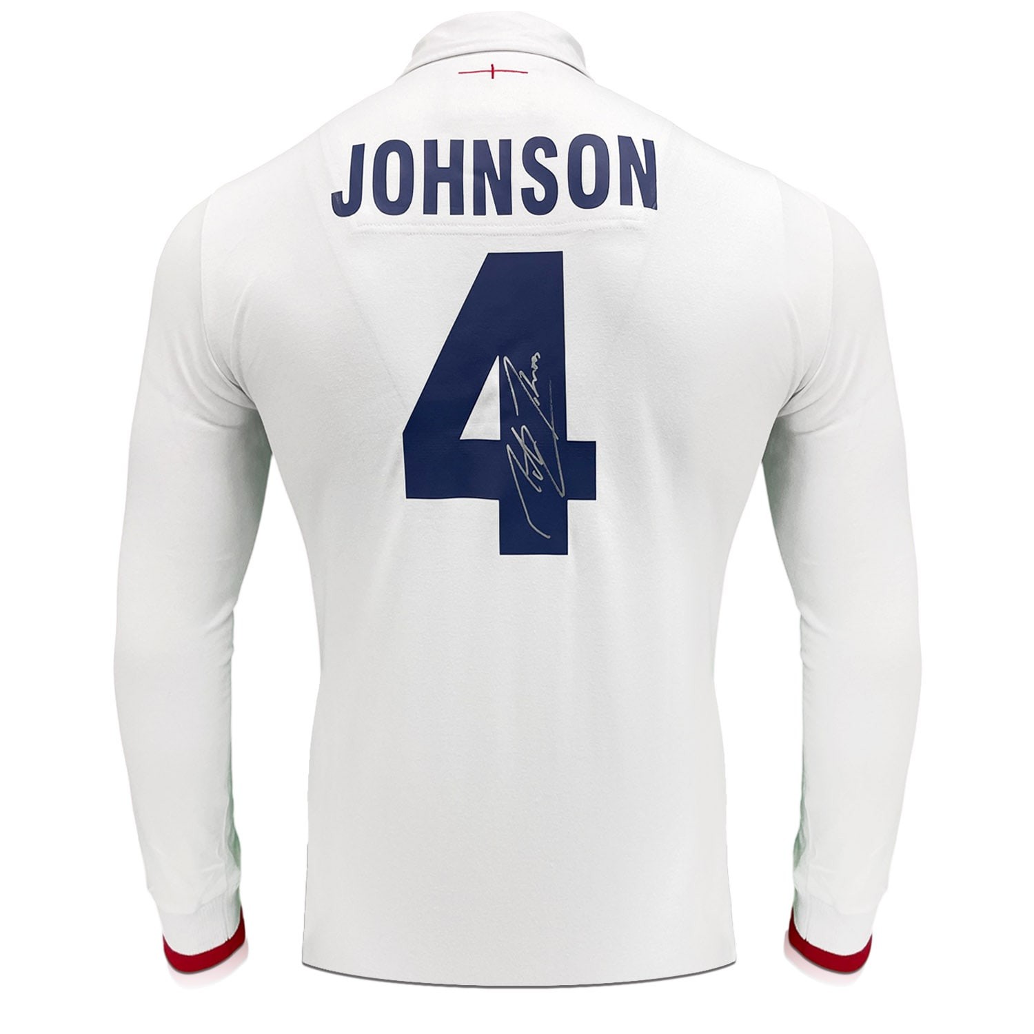 Martin Johnson Signed England Rugby Shirt: Johnson 4