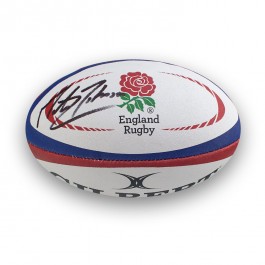 Martin Johnson Signed England Rugby Ball