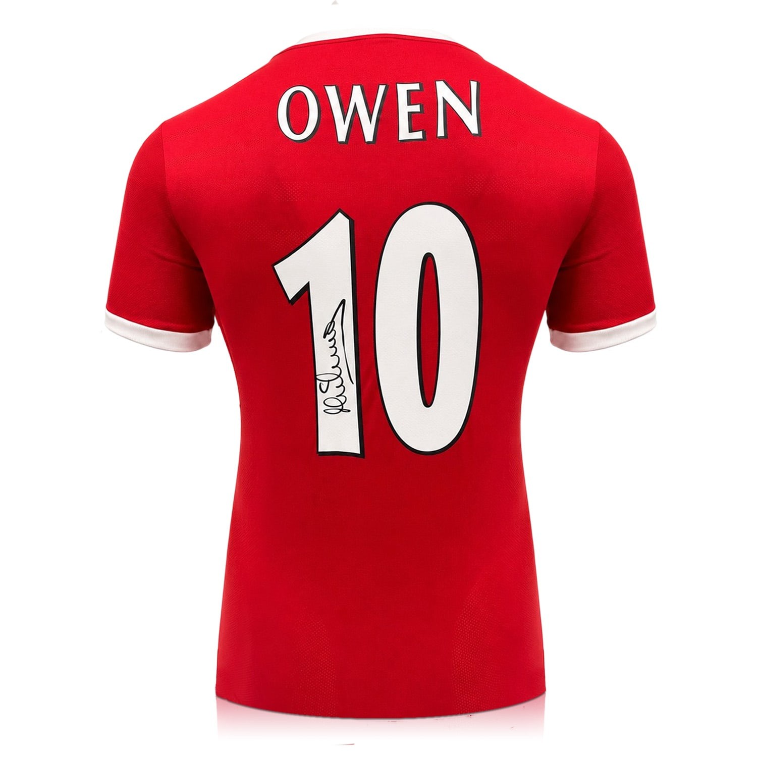Michael Owen Signed Liverpool 1998-2000 Home Football Shirt