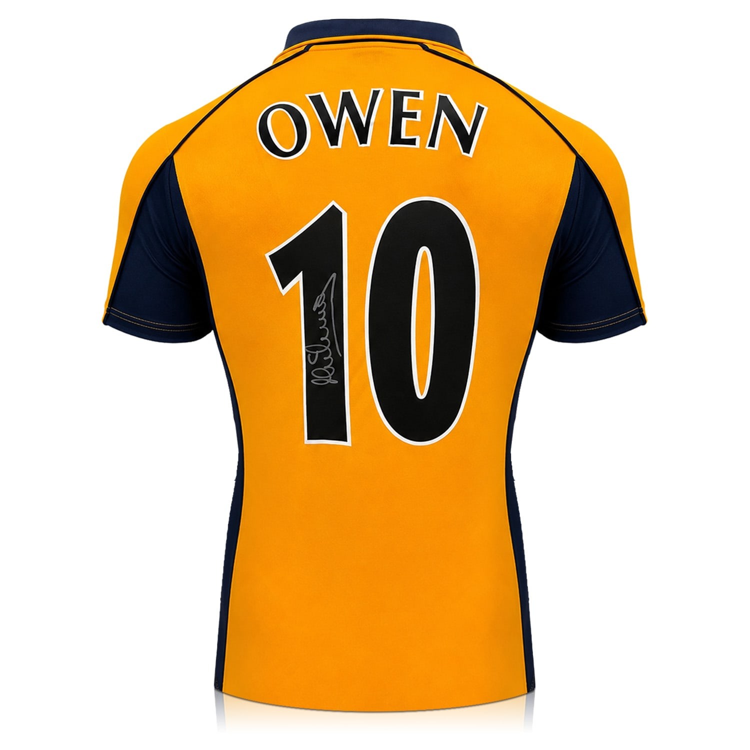 Michael Owen Signed Liverpool 2000-01 Away Football Shirt