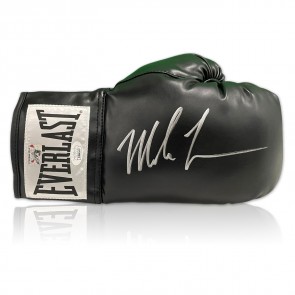 Mike Tyson Signed Black Boxing Glove