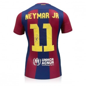 Neymar Jr Signed Barcelona 2023-24 Football Shirt