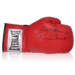 Nigel Benn And Chris Eubank Signed Boxing Glove
