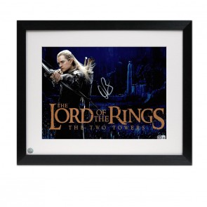 Orlando Bloom Signed The Lord Of The Rings Photo. Framed 