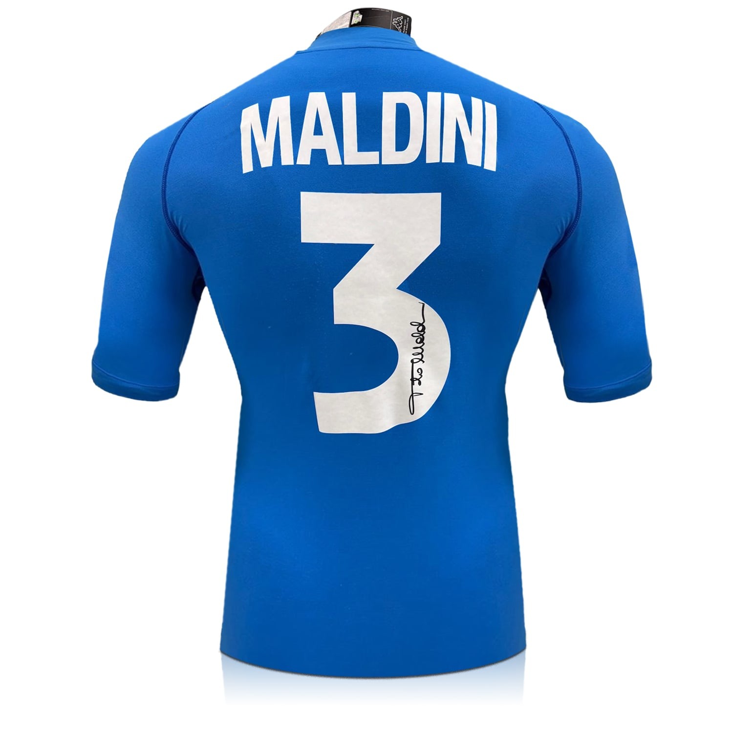 Paolo Maldini Signed Original 2000-01 Italy Home Football Shirt (With Tags)