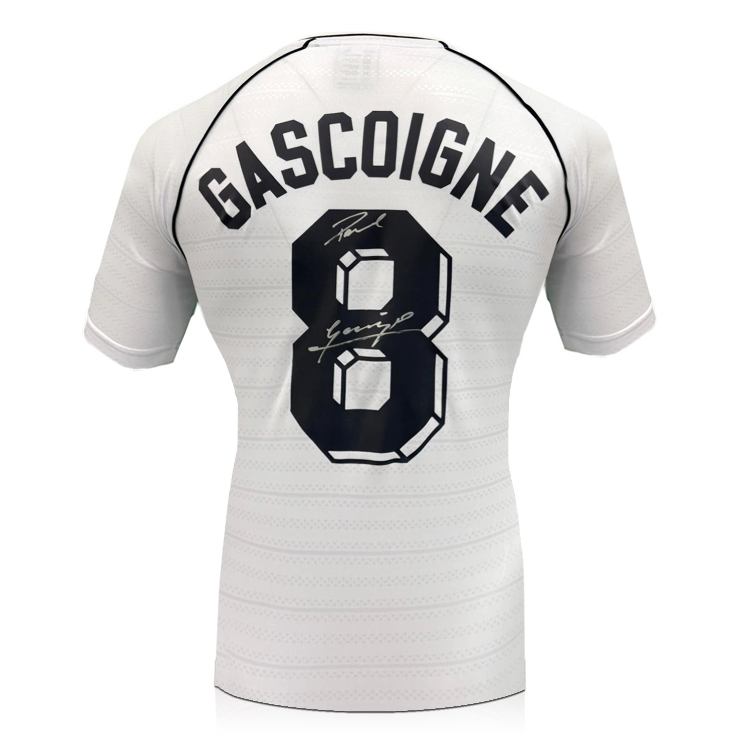 Paul Gascoigne Signed Tottenham Hotspur 1991 FA Cup Semi-Final Football Shirt
