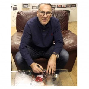 Paul Merson Signed Arsenal Photo: Magic Man. Deluxe Frame