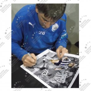 Peter Beardsley Signed Newcastle United Photo