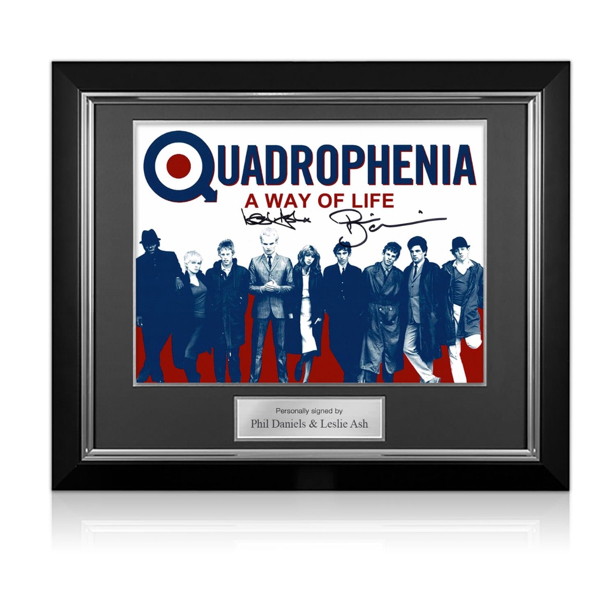 Quadrophenia Photo Signed In Person By Phil Daniels & Leslie Ash F1008 