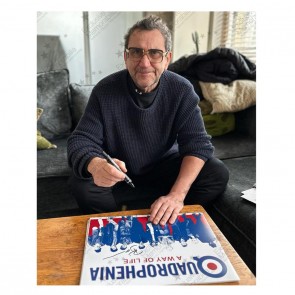 Phil Daniels Signed Quadrophenia Poster: A Way Of Life. Deluxe Frame