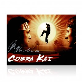 Ralph Macchio Signed Cobra Kai Poster 