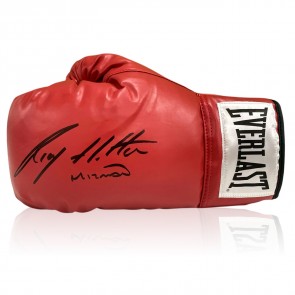 Ricky Hatton Signed Red Boxing Glove