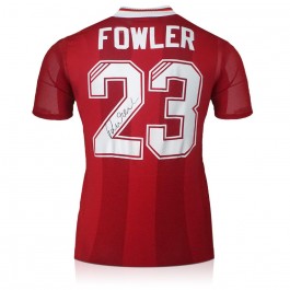 Robbie Fowler Signed Liverpool 1995-96 Football Shirt