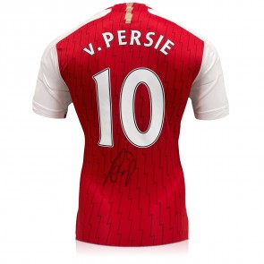 Robin Van Persie Signed Arsenal 2023-24 Football Shirt