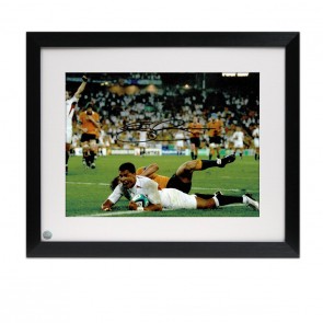 Jason Robinson Signed England Photo: 2003 Rugby World Cup Winner. Framed
