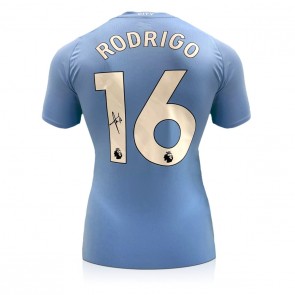 Rodri Signed Manchester City 2023-24 Football Shirt 
