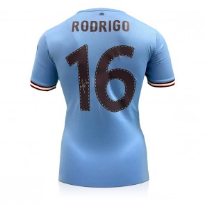 Rodri Signed Manchester City 2022-23 Football Shirt 